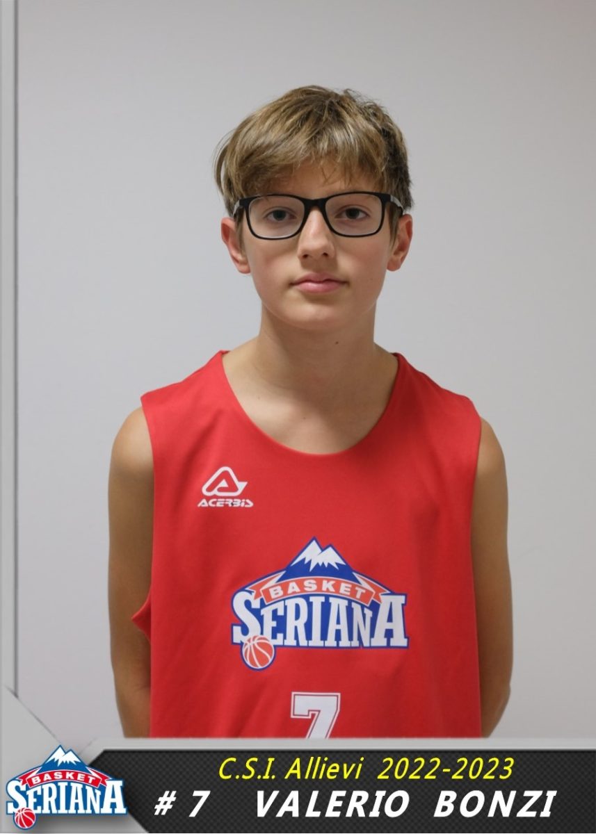 #7 Valerio Bonzi