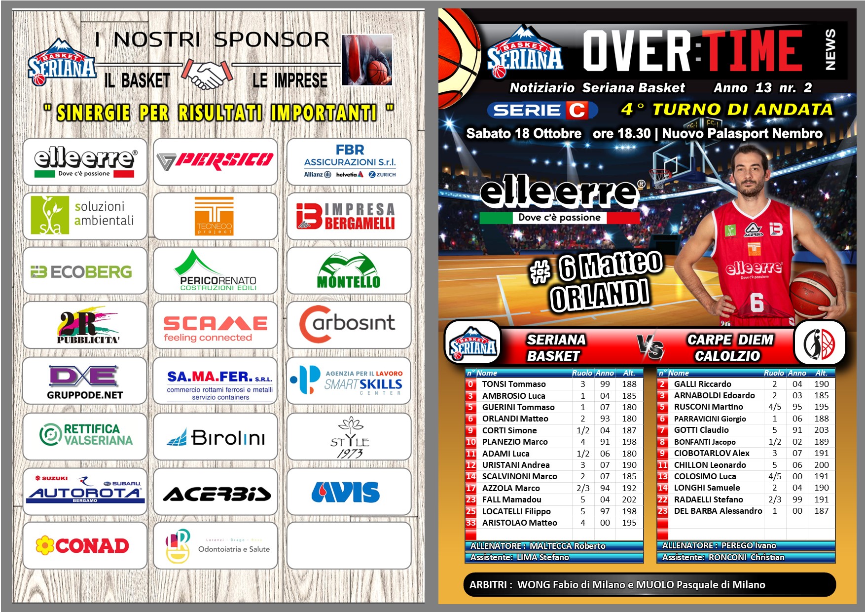 Copertina di Overtime 2025/2026 — n. 2