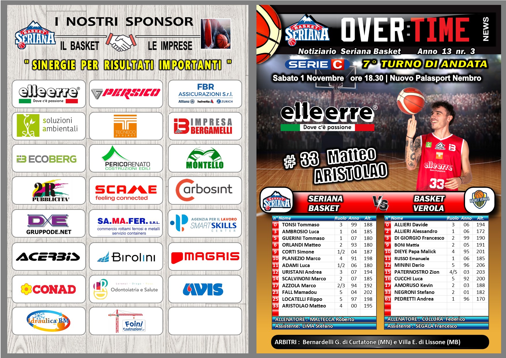 Overtime 2025/2026 — n. 4