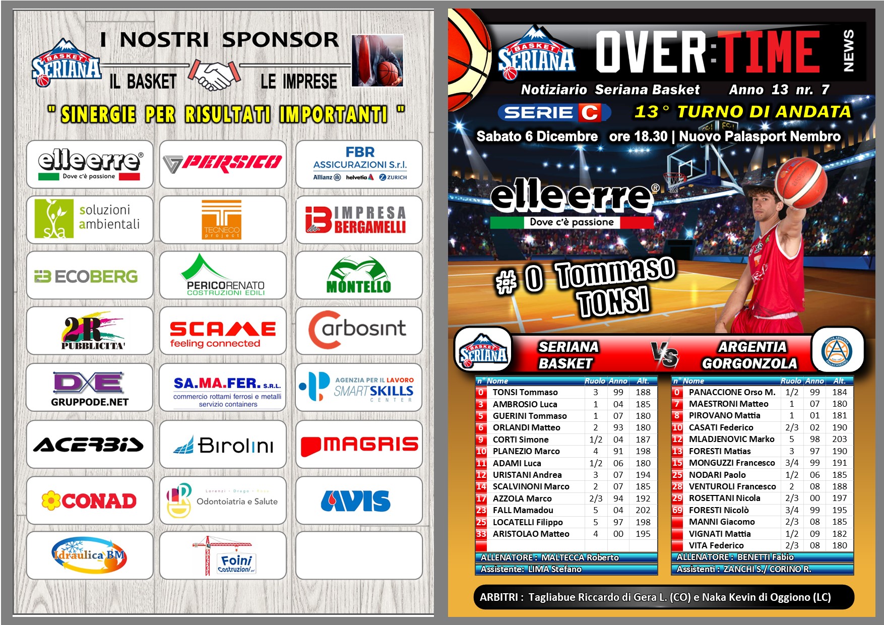 Copertina di Overtime 2025/2026 — n. 7