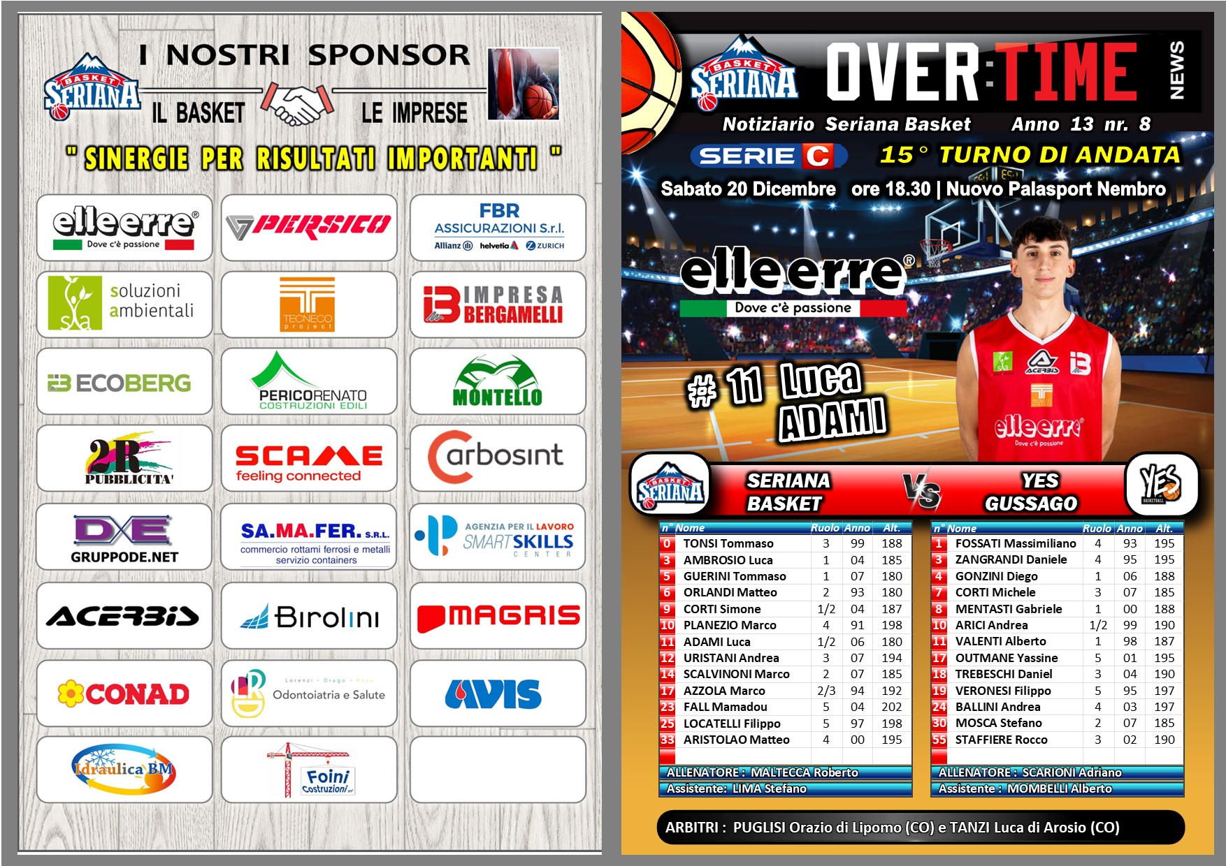 Copertina di Overtime 2025/2026 — n. 8